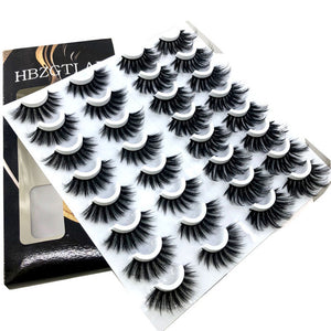 GlossyWink's 20 Pairs 8-25mm Fake 100 Eyelashes