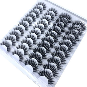 GlossyWink's 20 Pairs 8-25mm Fake 100 Eyelashes