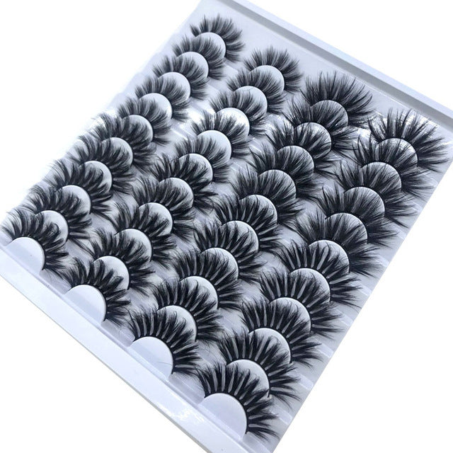 GlossyWink's 20 Pairs 8-25mm Fake 100 Eyelashes