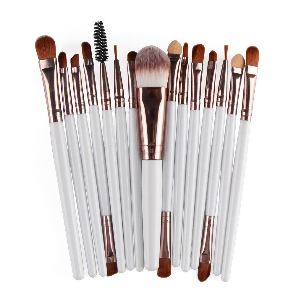 SG's 15 pcs Makeup Brushes