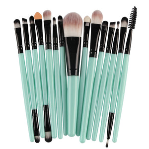 SG's 15 pcs Makeup Brushes