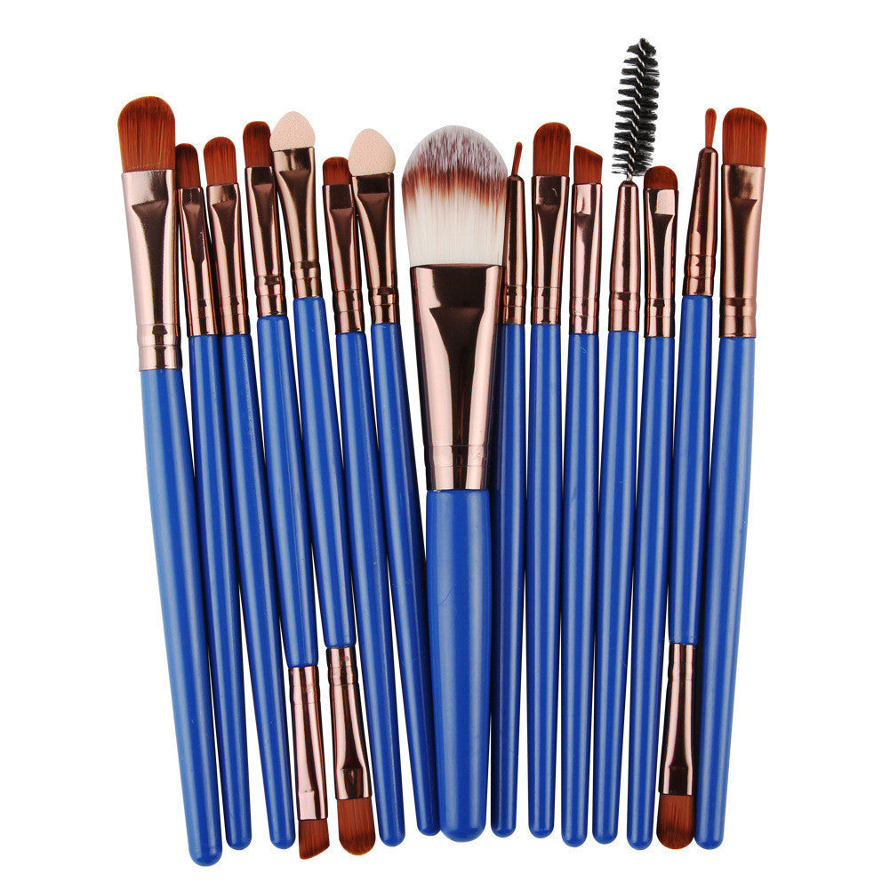 SG's 15 pcs Makeup Brushes