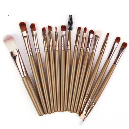 SG's 15 pcs Makeup Brushes