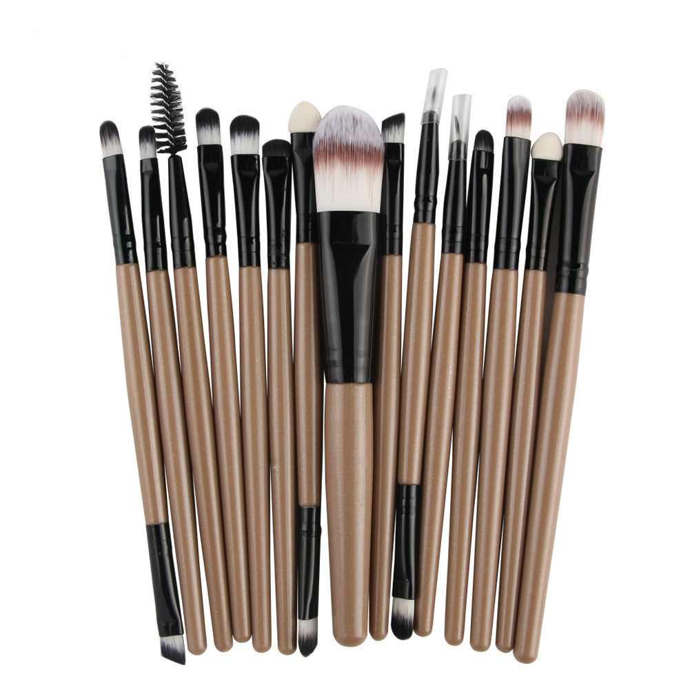 SG's 15 pcs Makeup Brushes
