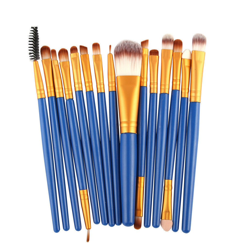 SG's 15 pcs Makeup Brushes