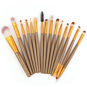 SG's 15 pcs Makeup Brushes