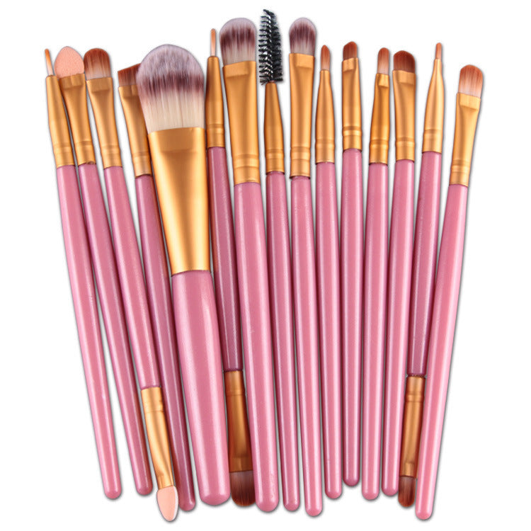 SG's 15 pcs Makeup Brushes