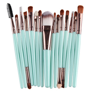 SG's 15 pcs Makeup Brushes