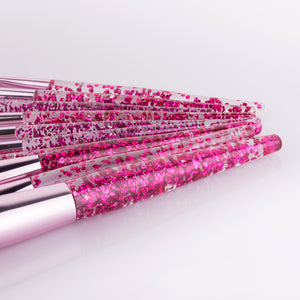 SG's Glossy 10 pcs Makeup Brush Set