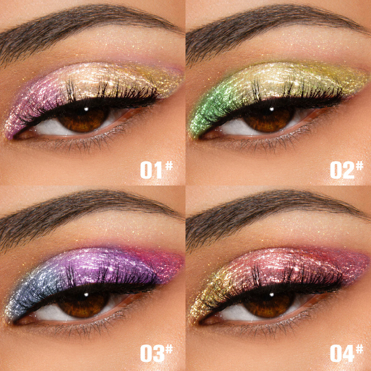 Chameleon Multi-chrome Eye Shadow Bundle