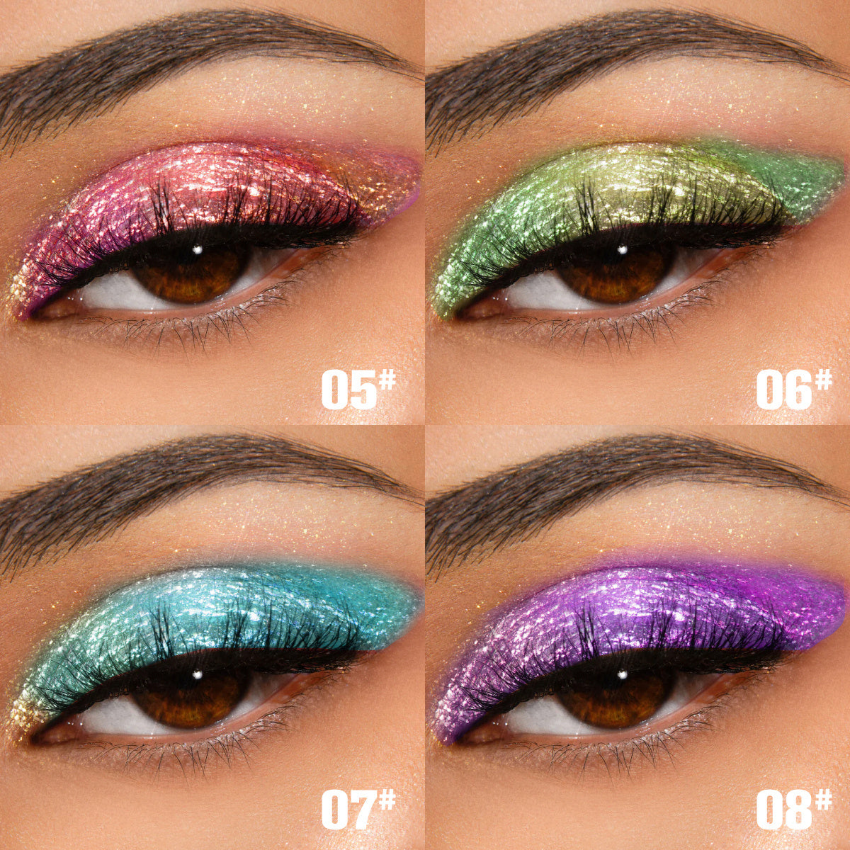 Chameleon Multi-chrome Eye Shadow Bundle