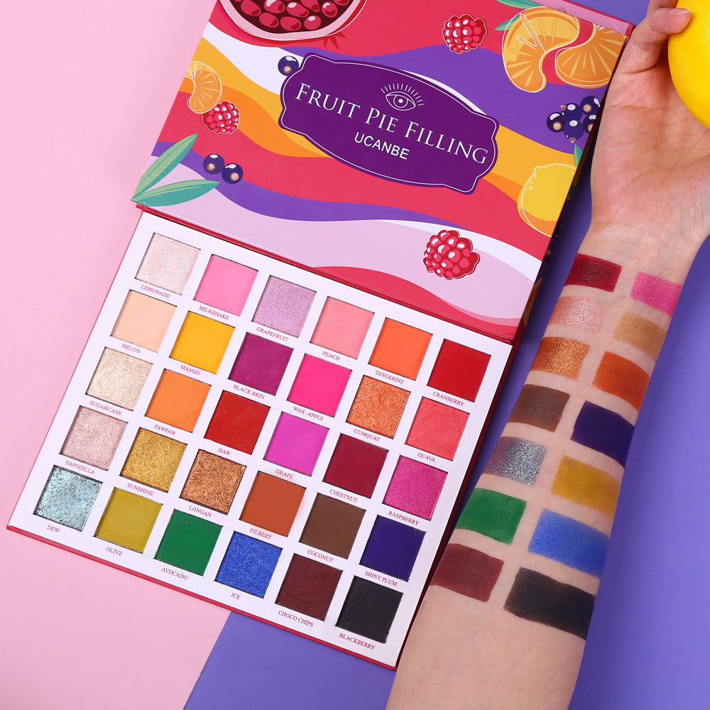 30 colors Fruit Pie Eyeshadow Palette