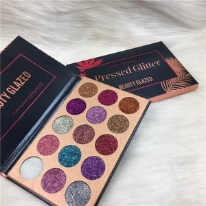 SG's 15 color Glitter Eyeshadow Palette