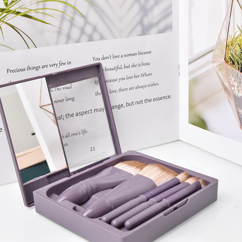 SG's 5pcs Lux Travel Makeup Brush Set