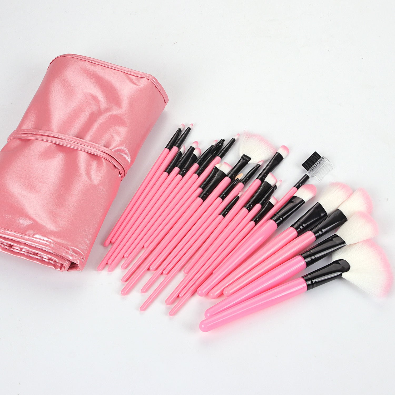 SG's Wooden 24 pcs Pro Makeup Brush Set