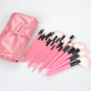 SG's Wooden 24 pcs Pro Makeup Brush Set