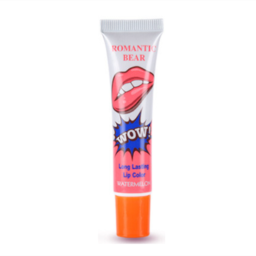 GlossyWink's Romantic Bear Peel Off Liquid Lip Gloss (Watermelon)